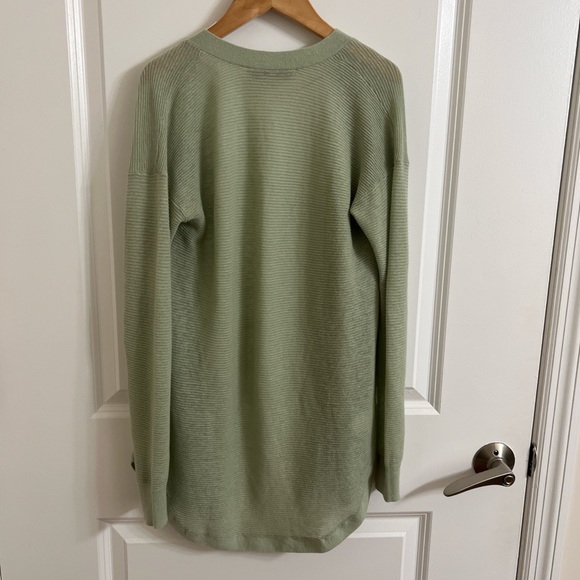 LOFT Petite XXS Linen Blend Cardigan - Picture 2 of 4
